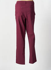 Pantalon droit rouge CISO pour femme seconde vue