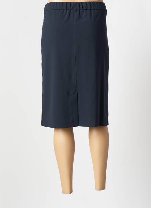 Jupe mi-longue bleu DIANE LAURY pour femme