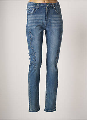 Jeans skinny bleu LESLIE pour femme
