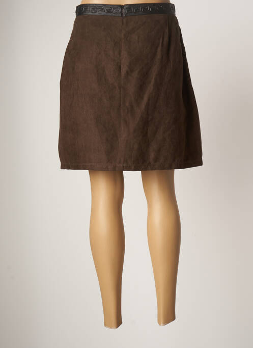 Jupe courte marron LO! LES FILLES femme