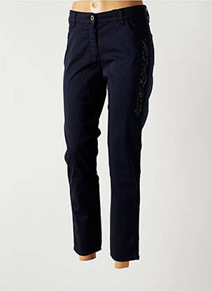 Pantalon slim stretch bleu BETTY BARCLAY femme