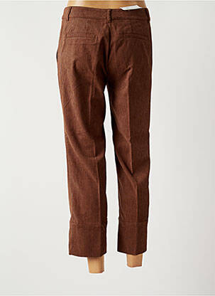 Pantalon 7/8 stretch taille normale marron BETTY BARCLAY femme