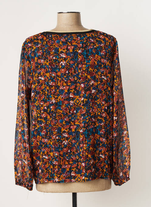 Blouse orange CHRISTINE LAURE pour femme