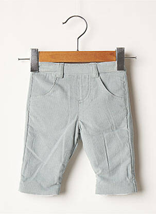Pantalon droit tissage velours taille élastique bleu TARTINE ET CHOCOLAT fille