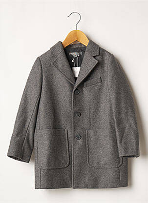 Manteau court gris BONPOINT pour garçon