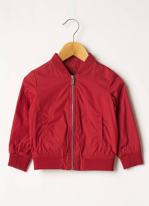 Blouson col v rouge DSQUARED garcon
