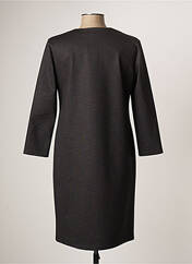 Robe mi-longue noir GENEVA pour femme seconde vue