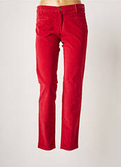 Pantalon slim rouge COUTUREINE pour femme seconde vue