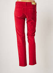 Pantalon slim rouge COUTUREINE pour femme seconde vue