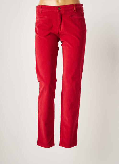 Pantalon slim rouge COUTUREINE pour femme