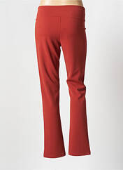 Pantalon droit orange NIJII pour femme seconde vue