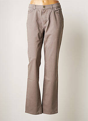 Pantalon slim gris SAINT HILAIRE pour femme