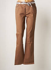 Pantalon slim marron SAINT HILAIRE pour femme seconde vue