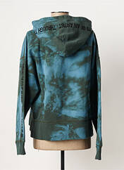 Sweat-shirt à capuche bleu NÜ pour femme seconde vue