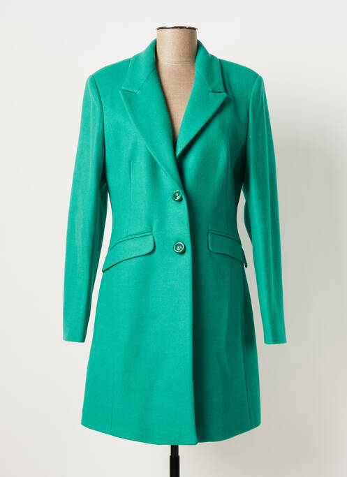 Manteau long vert FRACOMINA pour femme