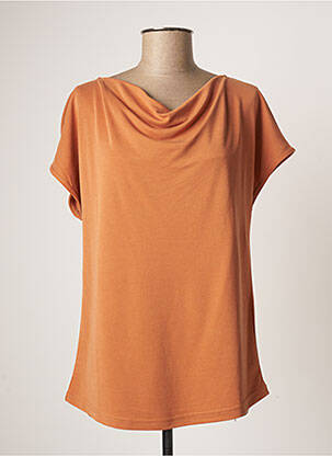 T-shirt marron COPENHAGEN pour femme