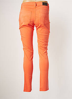 Pantalon slim stretch taille normale orange IMPAQT femme