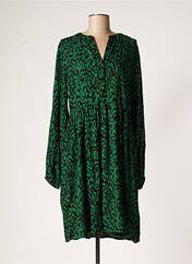 Robe mi-longue vert KAFFE pour femme seconde vue