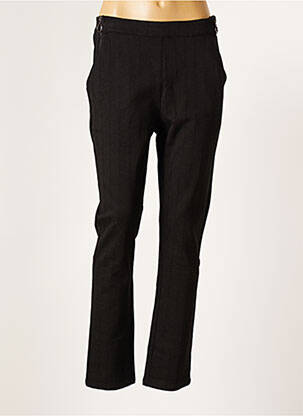 Pantalon slim stretch taille normale noir MD'M femme