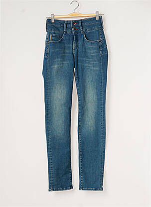Jeans coupe slim slim taille haute bleu TIFFOSI femme
