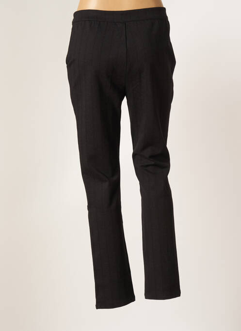 Pantalon slim stretch taille normale noir MD'M femme
