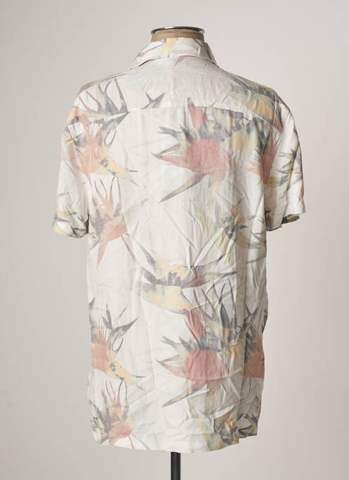 Chemise manches courtes blanc GUESS pour homme