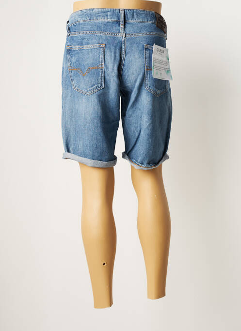 Bermuda bleu GUESS pour homme