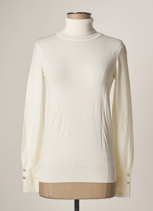 Pull blanc GUESS pour femme