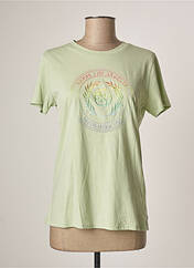 T-shirt vert GUESS pour femme seconde vue