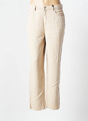 Pantalon droit beige GUESS pour femme