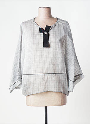 Blouse gris COLOUR 5 POWER pour femme