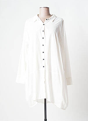 Robe mi-longue blanc ELEMENTE CLEMENTE pour femme