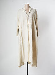 Robe longue beige MANUELLE SUIBAL pour femme seconde vue