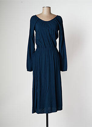 Robe longue bleu BAKKER pour femme