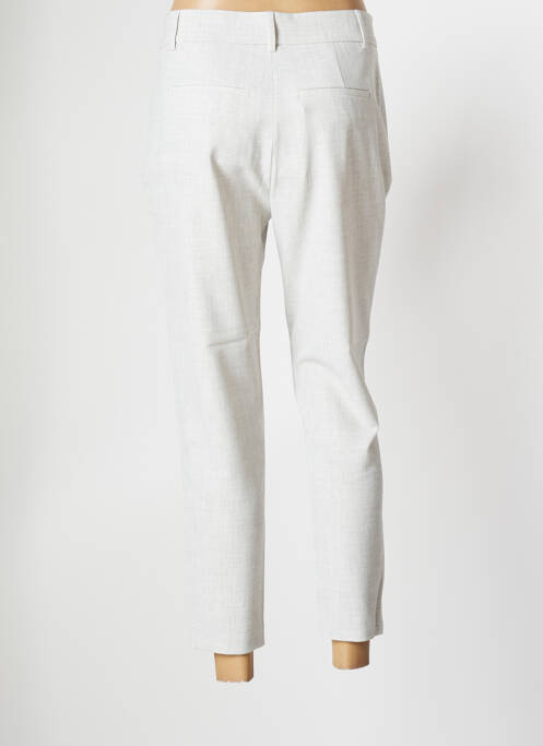 Pantalon 7/8 gris DENIM STUDIO pour femme