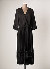 Robe longue noir ELORA pour femme seconde vue