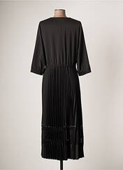 Robe longue noir ELORA pour femme seconde vue