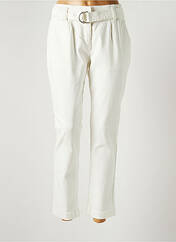 Pantalon chino blanc ELORA pour femme seconde vue