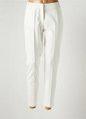 Pantalon chino blanc ELORA pour femme seconde vue