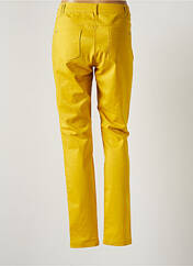 Pantalon slim jaune ELORA pour femme seconde vue