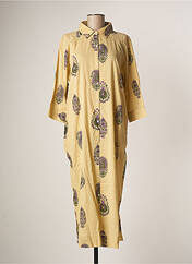 Robe longue beige CHICOSOLEIL pour femme seconde vue