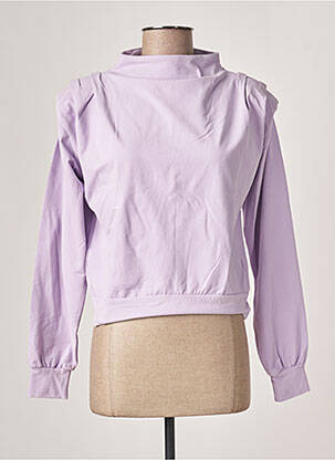 Sweat-shirt violet NA-KD pour femme