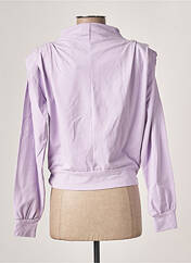 Sweat-shirt violet NA-KD pour femme seconde vue