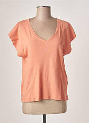 T-shirt orange REIKO pour femme seconde vue