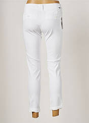 Pantalon 7/8 blanc REIKO pour femme seconde vue