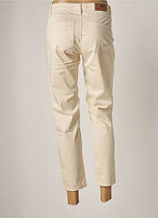 Pantalon 7/8 beige MENSI COLLEZIONE pour femme seconde vue