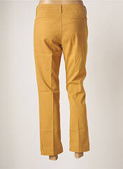 Pantalon 7/8 jaune INDI & COLD pour femme seconde vue