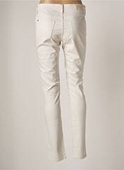 Pantalon slim blanc INDI & COLD pour femme seconde vue