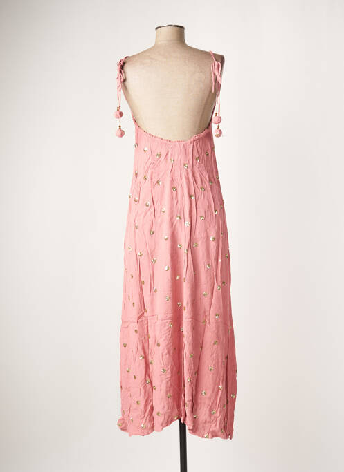Robe longue rose GOA pour femme