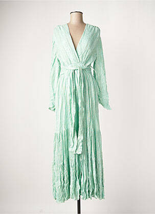 Robe longue vert SUNDRESS pour femme